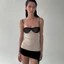 Klalien Nữ Hot Mới Áo Vest Sling Off Tay Skinny Đa Năng Mùa Hè Đường Phố Thời Trang Cao Cấp