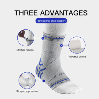 1 PC Mắt Cá Chân Nẹp Có Thể Điều Chỉnh Nén Mắt Cá Chân Hỗ Trợ Co Giãn Bảo Vệ Mắt Cá Chân Giảm Đau Dây Đeo Bóng Rổ Mắt Cá Chân Nẹp Hỗ Trợ