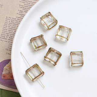 Trang sức handmade retro với pha lê và thủy tinh, DIY bông tai và vòng cổ