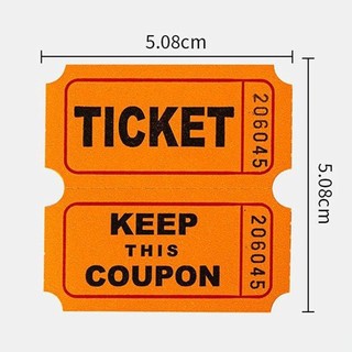 TUYỆT VỜI 200 Chiếc Vé Sự Kiện Lễ Kỷ Niệm, Dành Cho Lớp Học Giấy Đơn Nhãn Raffle Vé, Sự Kiện Uống Nước Số Lượng Lớn Xổ Số Nhiều Màu Sắc Cuộn Xổ Số