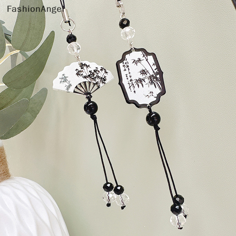 Fashionangel Phong Cách Trung Hoa Dây Điện Thoại Chống Mất Retro sel Pend