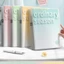 Túi lưu trữ TUYỆT VỜI, Sổ lưu trữ chống nước màu Gradient, Phim hoạt hình đa chức năng 40 / 60 / 100 Trang Giấy kiểm tra dung lượng lớn Tổ chức lưu trữ Văn phòng trường học