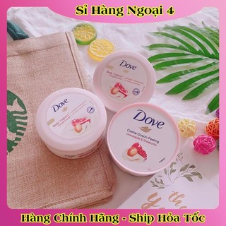 Tẩy tế bào chết, tẩy da chết body và dưỡng thể DOVE nội địa Đức, Đủ Bill và Review [Hot]
