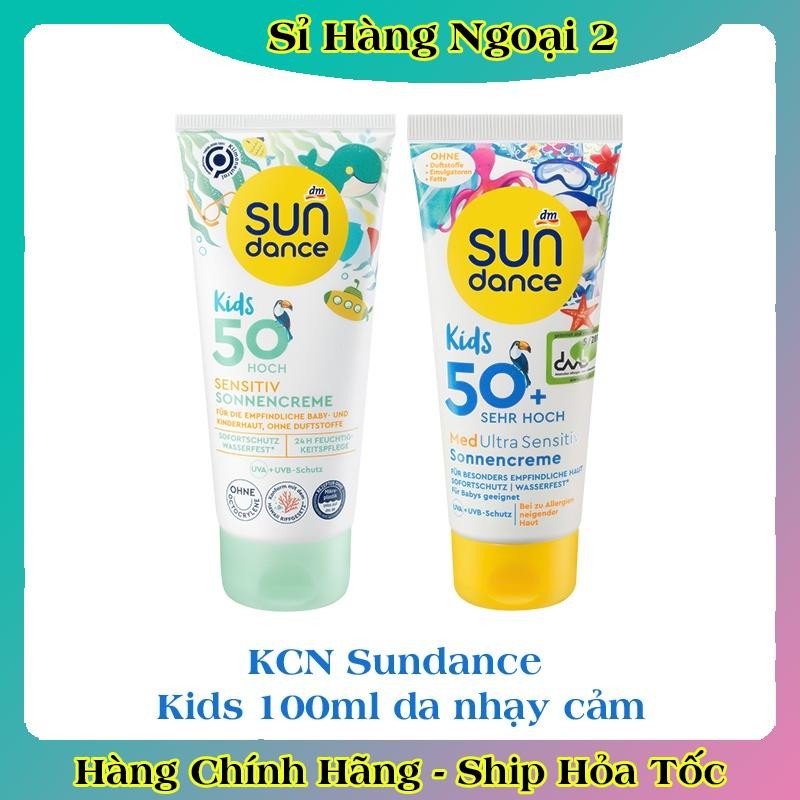 [MẪU MỚI] Kem chống nắng Sundance đi biển, đi bơi chống nước tốt cho mặt và body của Đức