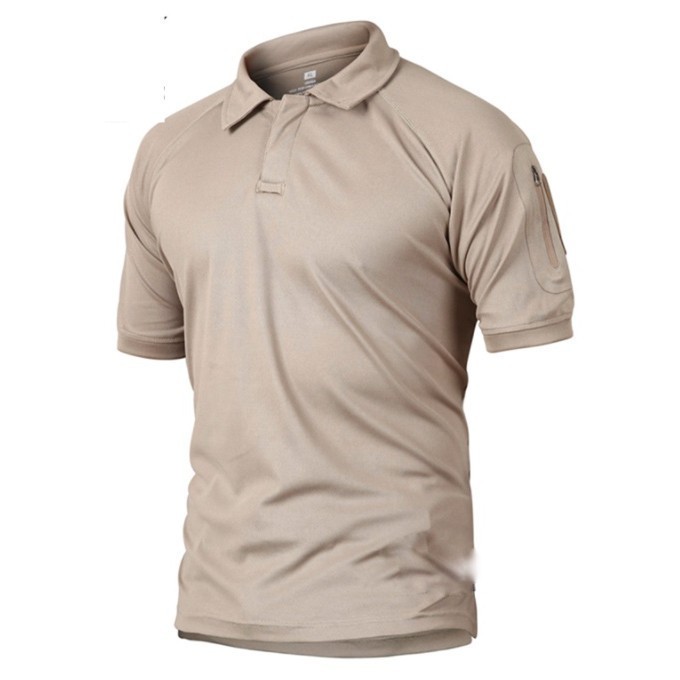Áo thun polo retro_dã ngoại_sinh tồn