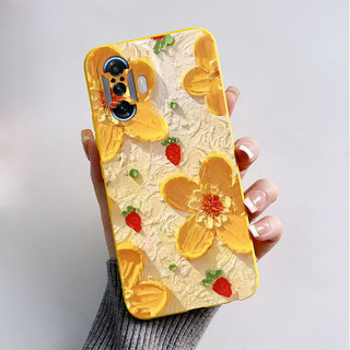 Dành Cho Xiaomi Poco F3 F4 GT Redmi K40 K50 Vỏ Điện Thoại Chơi Game Silicon Mềm Thiết Kế Mới 2024 Thẩm Mỹ Phi Hành Gia Sơn TPU Vỏ Mỏng