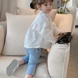 A9- Áo sơ mi mẹ và bé trai bé gái form to dấu quần cực xinh - Size 9-65Kg
