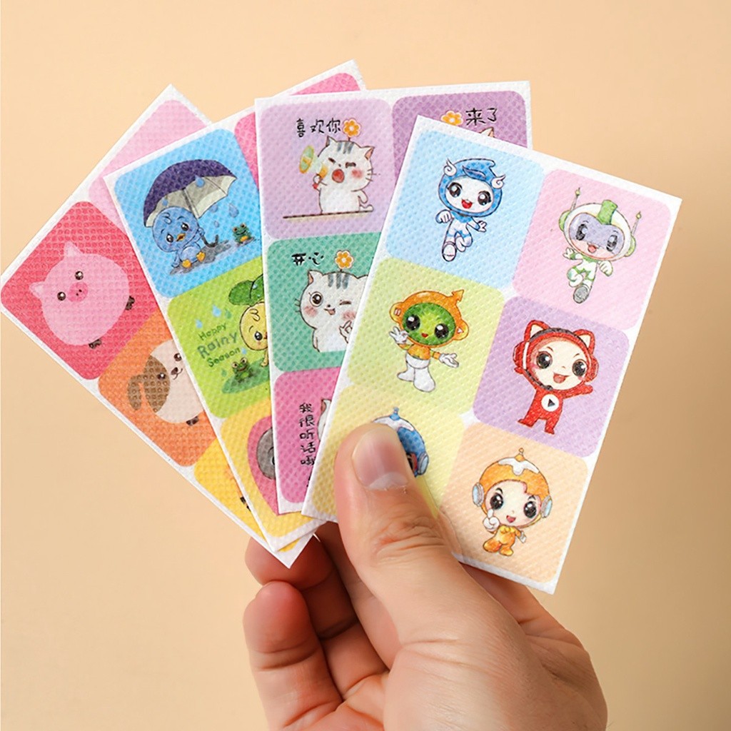 Miếng Dán Chống Muỗi Nhật Bản 36 miếng/hộp Cho Trẻ Em Cao Cấp Chống Muỗi Suốt 24h Liên Tục BDINE