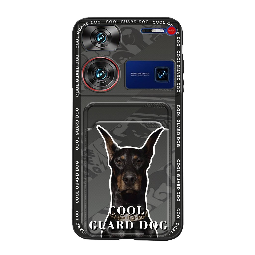 Card sleeve Cartoon Phone Case For ZTE Nubia Z60 Ultra Soft case Card bag Waterproof Cover Fashion Design Anti-dust