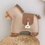 Túi đeo vai ESSENCEH, Túi xách trẻ em bằng da PU hình ngựa, Túi xách Mini Ins Style dễ thương