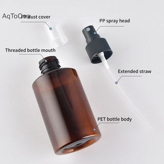 Aqtocna 50 / 100 / 150ml Chai trang điểm có thể đổ lại rỗng có phun sương mịn cho HGVN