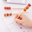 Bút bi TUYỆT VỜI, Bút đài phun nước bằng nhựa 17cm, Loại vỏ màu thịt nướng Bút trung tính