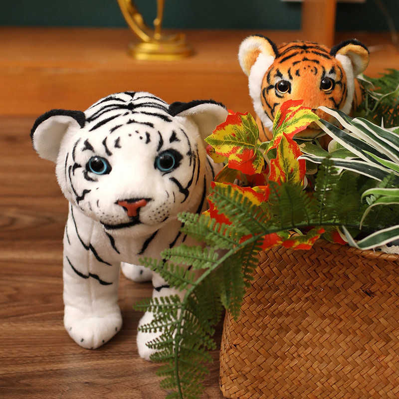 Kawaii Tiger Sang Trọng Đồ Chơi Vui Nhộn Mô Phỏng Hổ Sang Trọng Búp Bê 26-40cm Hổ Trắng Và Vàng Dễ Thương Gối Đồ Chơi Nhồi Bông Gối Cho Bé Nhẹ Nhà Sáng Tạo Trang Trí Phòng Ngủ Búp Bê Quà Tặng Sinh Nhật Trẻ Em