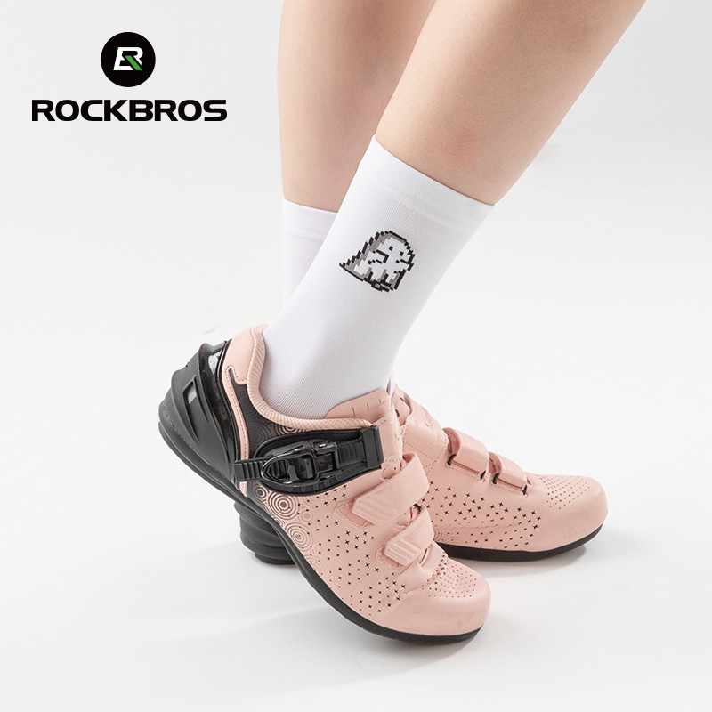 Rockbros Tất Đi Xe Đạp Giữa Chân Đàn Hồi Cao Thoáng Khí Nhanh Khô MTB Xe Đạp Đường Bộ Thể Thao Chạy Bộ Tất Nam Nữ