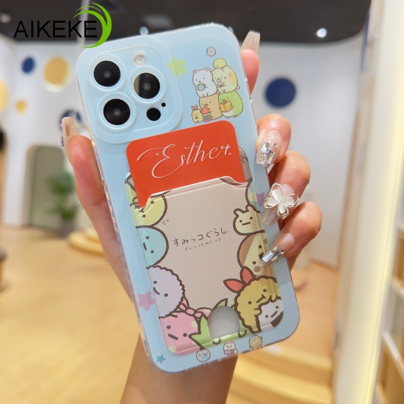Tương Thích Cho Samsung Galaxy M55 M54 M35 M15 M14 M53 M52 4G 5G Note 20 Ultra Pro 10 + 9 8 Ốp Điện Thoại Phong Cách Hàn Quốc Có Giá Đỡ Thẻ TPU Mềm Vỏ Ốp Lưng Chống Sốc