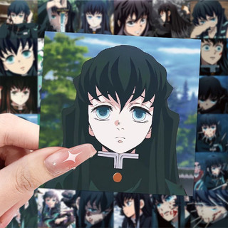 99 Chiếc Anime Demon Slayer Miếng Dán Hoạt Hình Tokitou Muichirou Graffiti Kid Quà Tặng Chống Thấm Nước Miếng Dán