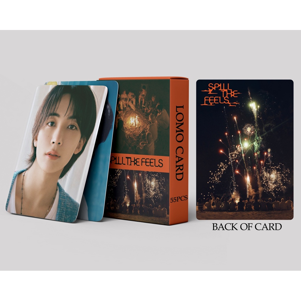 55 Chiếc SEVENTEEN SPILLES LOMO Cards NGƯỜI NÀY JOONGHAN WOONWOO 17 LÀ PHẢI TẠI ĐÂY VỀ TIME Photocards JOSHUA JUN HOSHI WOZI DK MINGYU SEUNGKWAN VERN DINO Bưu Thiếp
