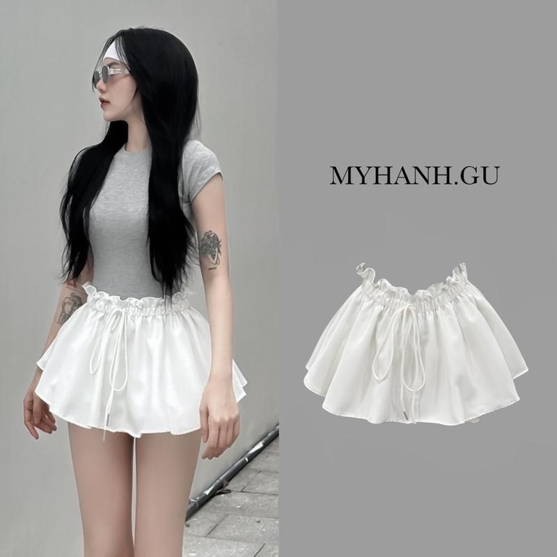 Quần váy dáng phồng baby siêu cưng bên trong có quần bí ( 0Q14)- MYHANHGU