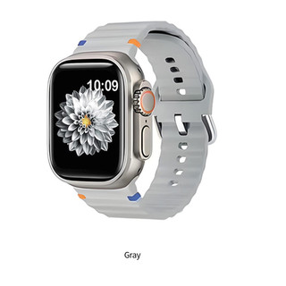 Dây Đeo Silicon Thể Thao Dây Kim Loại Cho Apple Watch Series 10 42mm 46mm Ultra 2 49mm iWatch 45mm 44mm 42mm 40mm 41mm 38mm SE Series