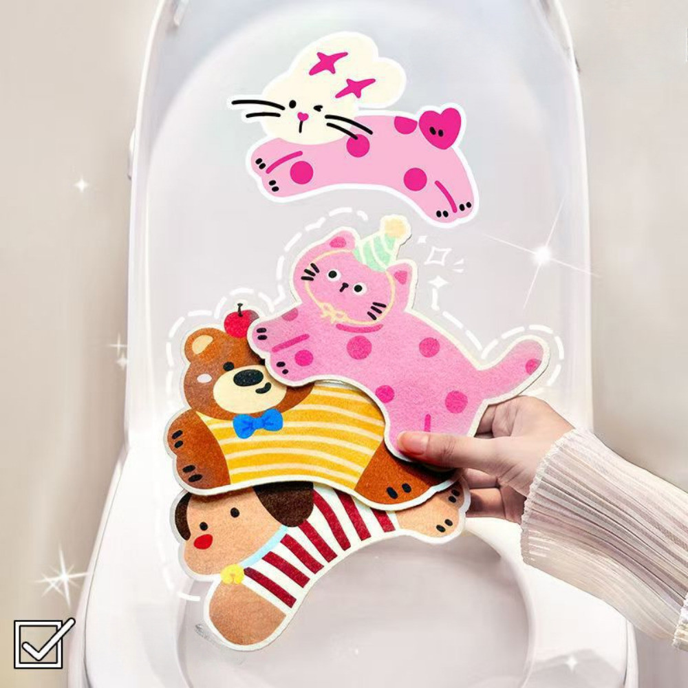 [Nổi bật] Nhãn dán khử mùi mùi thơm hoạt hình - Trang trí trong nhà dễ thương - Bánh ngọt làm mát không khí nhà bếp - Miếng dán khử mùi nhà vệ sinh - Giấy nỉ hút ẩm tủ quần áo