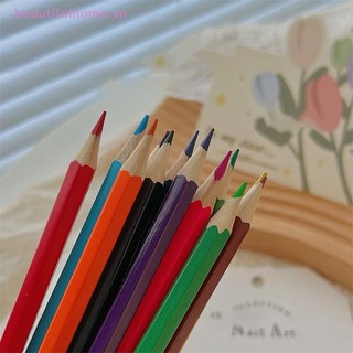 [Beautifulhome] 12 Cái Nhiều Màu Móng Tay Nghệ Thuật Graffiti Bút Chì Miếng Dán Bút Chì 12 Màu Làm Móng Tay al Dụng Cụ DIY [Vẻ Đẹp]