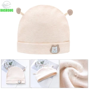 Dasbsug Mũ Bé Dễ Thương Sơ Sinh Bonnet Cotton Bệnh Viện Mũ Xuân Hè Mũ Điều Dưỡng