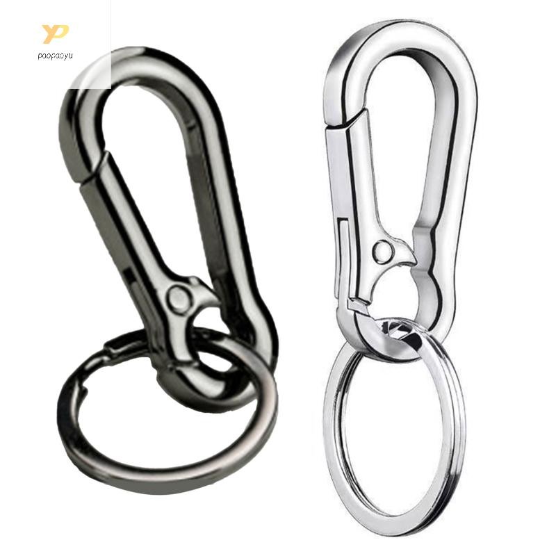 Outdoor Camping Rock Climbing Keychain Quick Release Ring Single Ring
