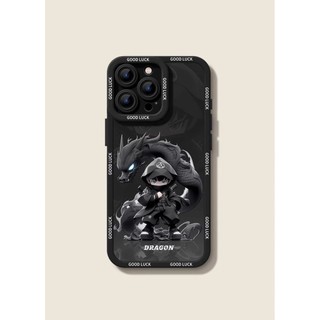 Ốp điện thoại sơn thời trang Cool Bear & Graffiti cho iPhone16 / 15 / 14 / 13 / MINI / 12 / 11 / Pro MAX / X / XS / XR / 7 / 8 / 6 Vỏ bảo vệ toàn diện bằng silicon lỏng chống sốc và chống rơi