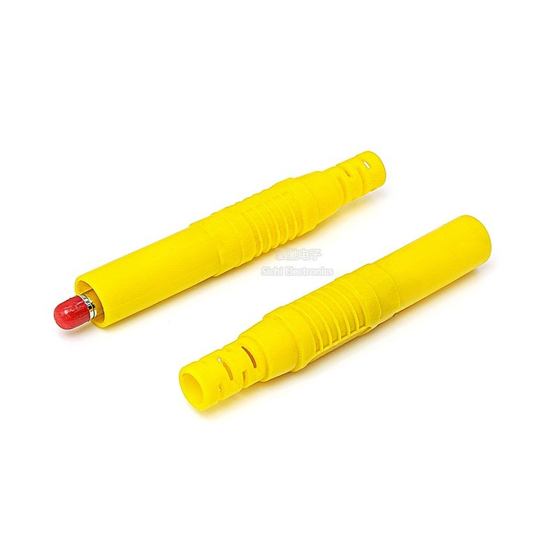 4mm Điện Áp Cao Loại An Toàn Toàn Toàn Vỏ Chuối Cắm Dòng Điện Cao 32a Lắp Ráp Đồng Hồ Vạn Năng Hàn Cắm
