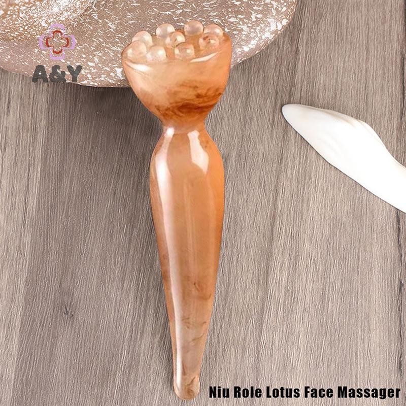 Máy mát xa mặt A & Y để Massage mặt và da đầu Kinh tuyến Kéo và nâng điểm Kinh tuyến Hành trình Công cụ cạo chung.