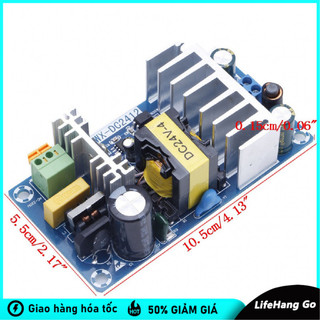 Mô Đun Cung Cấp Nguồn AC110V 220V Sang DC 24V 6A 100W – Module Nguồn Xung AC-DC