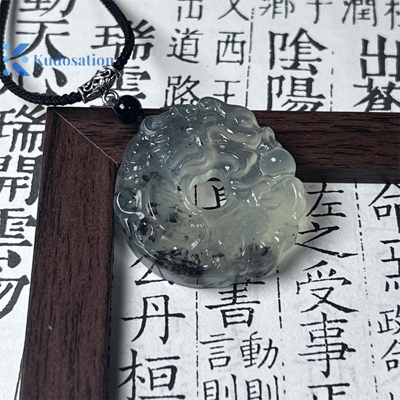 Kudosation Phong Cách Trung Hoa Rồng Phượng Mặt Dây Chuyền Vòng Cổ Cho Nữ Cô Gái May Mắn Trừ Tà Ác Thần An Toàn Tốt Lành Quyến Rũ Vòng Cổ