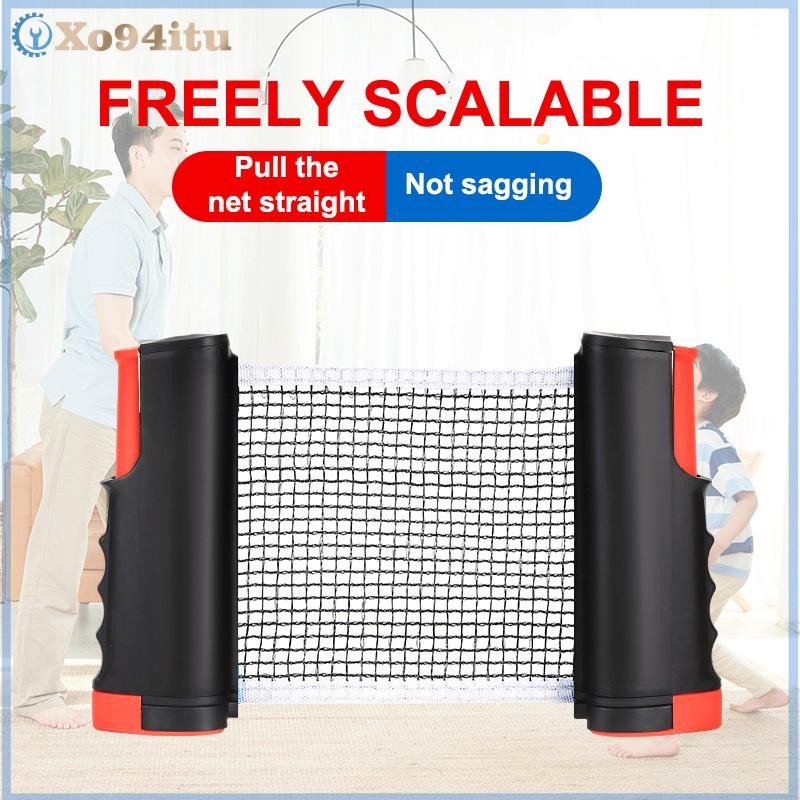 XOITU Di Động Bóng Bàn Lưới Bao Đo Có Thể Thu Vào Bộ Bóng Bàn Catcher Giá Có Thể Điều Chỉnh Dụng Cụ Ngoài Trời Tại Nhà Thể Thao Kẹp Trên VN