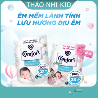 [Live] - Combo Túi Nước Giặt Omo Matic Cho quần áo bé yêu 3.6kg + Nước Xả Vải Comfort Dịu Nhẹ Túi 1.7L