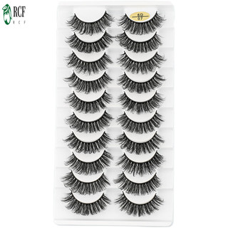 10 Đôi Lông Mi Giả 100% Handmade Cho Nữ & Bé Gái Teen