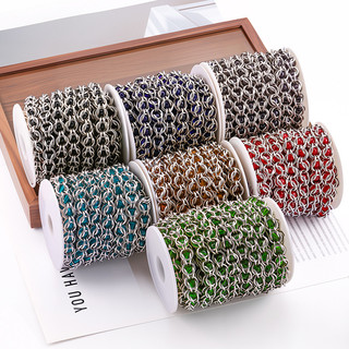 Màu Hạt Dây Chuyền DIY Vòng Cổ Vòng Tay Túi Phụ Kiện Trang Sức Chống Thấm Nước Thép Không Gỉ