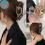 Sund Tóc Bắt Kim Loại Móng Vuốt Tóc Nữ Kẹp Tóc Nữ Mũ Đội Đầu Bé Gái Phụ Kiện Tóc VN