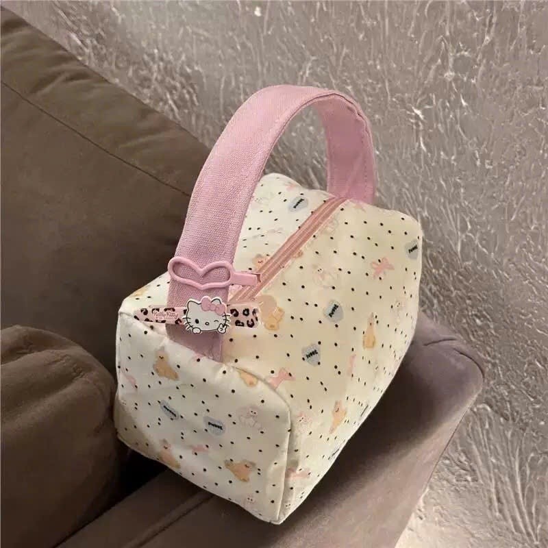 [MUA 2 GIẢM 1%] Túi Đựng Đồ Trang Điểm Makeup Túi Đựng Mỹ Phẩm Du Lịch Túi Vải Có Tay Cầm Lớn MELODY.COSMETIC C598 | BigBuy360 - bigbuy360.vn