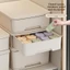 MARGREDY 3 Cái / bộ Hộp Bảo Quản Đồ Lót, Hộp Đựng Quần Áo Xếp Chồng Dung Tích Lớn, Loại Ngăn Kéo Kết Hợp Tủ Bảo Quản Tủ Quần Áo Chia Sắp Xếp