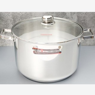 Nồi inox 3 đáy nắp kiếng 30cm Happy Cook NC-30G - Inox 304, dùng tất cả loại bếp - Hàng chính hãng