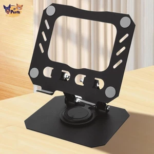 Giá đỡ máy tính bảng, Phụ kiện có thể gập lại có thể điều chỉnh Góc / Chiều cao có thể điều chỉnh để gắn đế xoay Giá đỡ máy tính bảng cho gia đình