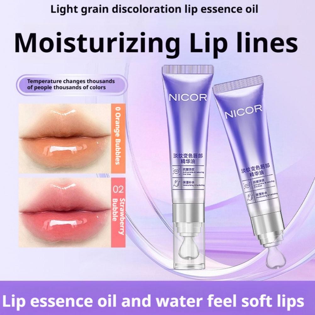 Dầu Tinh Chất Môi Đổi Màu Với Vitamin E Dưỡng Ẩm Lâu Dài Phai Lip Fine Line E7k2