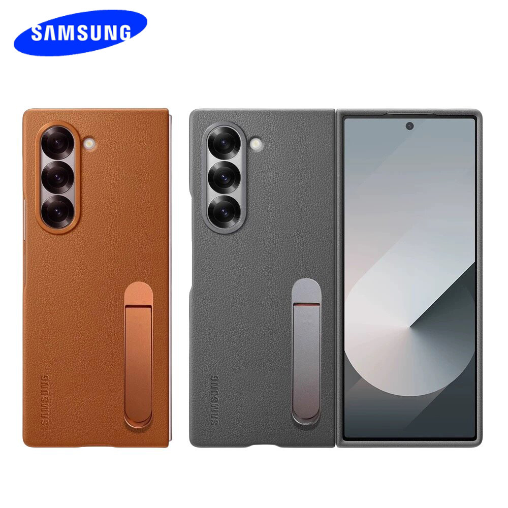 Ốp Điện Thoại Kindsuit Da Sang Trọng Cho Samsung Galaxy Z Fold 7 Gấp7 5G Có Chân Đế Cảm Ứng Mềm Full Mặt Sau Vỏ Bảo Vệ