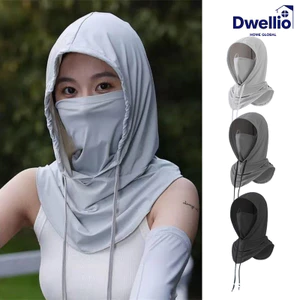 Mặt nạ chống nắng UV có mũ trùm đầu, chống bụi và chống tia cực tím, sảng khoái và thoáng khí