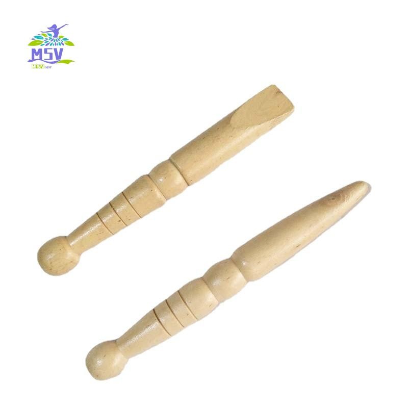 3 Que Massage toàn thân bằng gỗ - Dụng cụ thư giãn cơ bắp để giảm đau