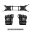 FANIELLAPOWELL Khung Xe Máy Tai Nạn Thanh, Túi Ốp Lưng Xe Máy PVC Dung Tích Lớn, Có Thể Điều Chỉnh Chống Trầy Xước Công Cụ Sửa Chữa Xe Máy Phụ Kiện Xe Máy
