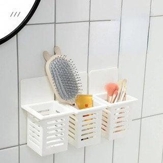 1 / 2 / 3 Giỏ đựng đồ ăn nhà bếp treo tường - Giá đựng đồ tiết kiệm không gian đa chức năng có keo dán​
