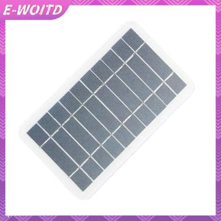 Bảng điều khiển năng lượng mặt trời E-WOITD 2W có USB Chống nước Đi bộ đường dài và cắm trại Di động Điện thoại di động Sạc ngân hàng Bảng điều khiển sạc 5V HNVN