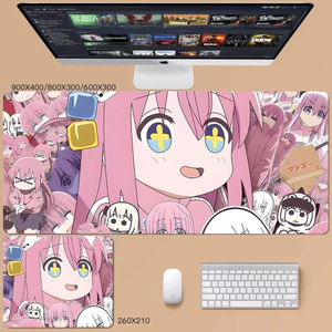Bocchi the Rock! Tấm lót chuột để bàn 90x40cm Kích thước lớn | Ban Nhạc Anime | Cao su chống trượt dày 3mm | Miếng đệm chơi game mở rộng cho PC, học tập
