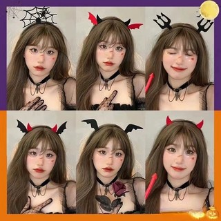 Halloween - Tóc Quỷ Sừng Băng, Phụ Kiện Hóa Trang Cho Cosplay và Dự Tiệc